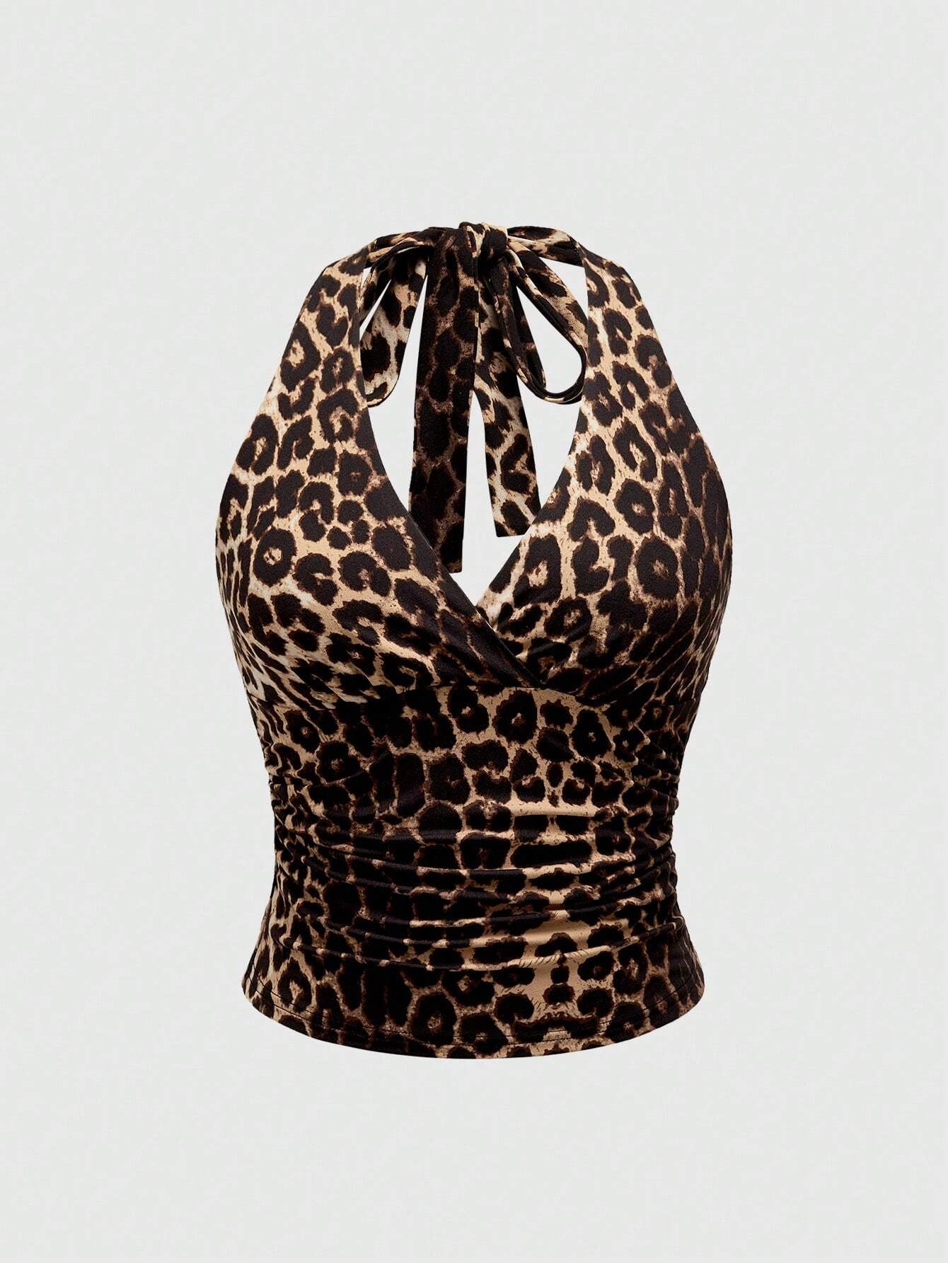 Top · Top Leopardo Halter