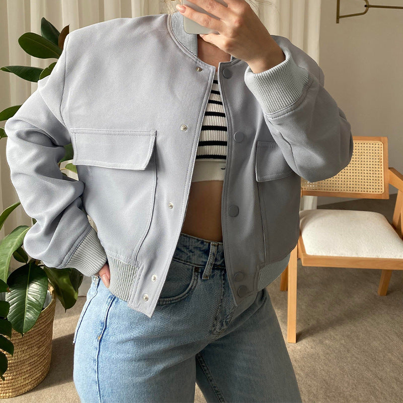 Chaqueta · Chaqueta Cuello Alto Luxe