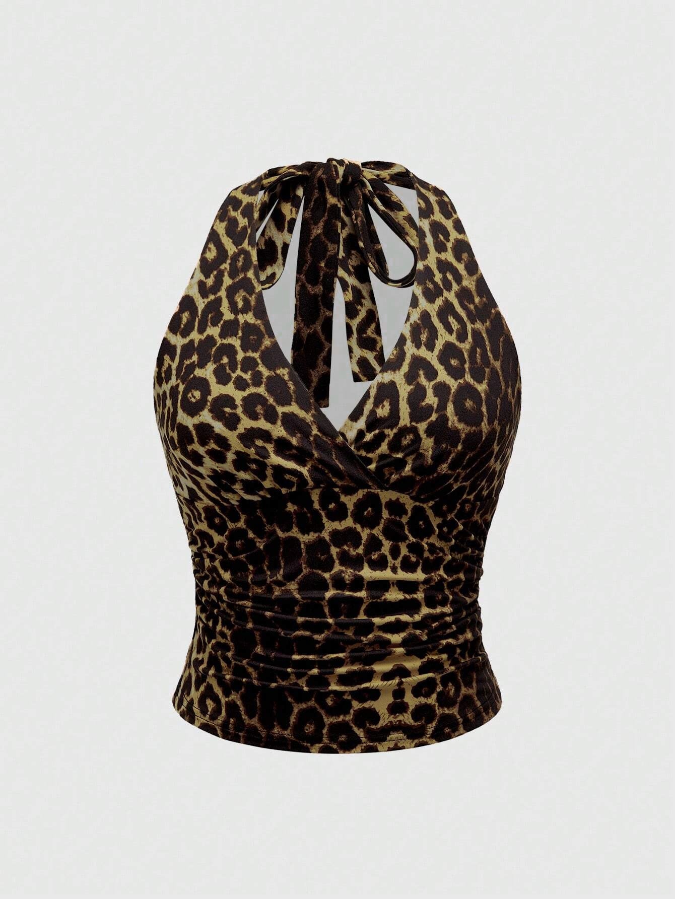 Top · Top Leopardo Halter