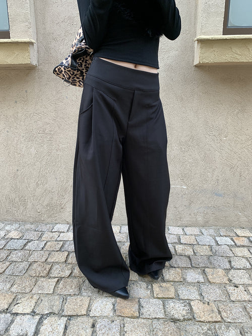 Pantalón · Pantalón Palazzo Plisado
