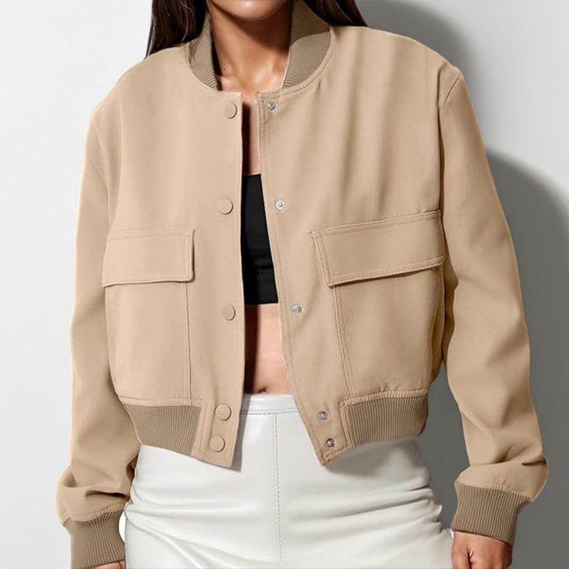Chaqueta · Chaqueta Cuello Alto Luxe