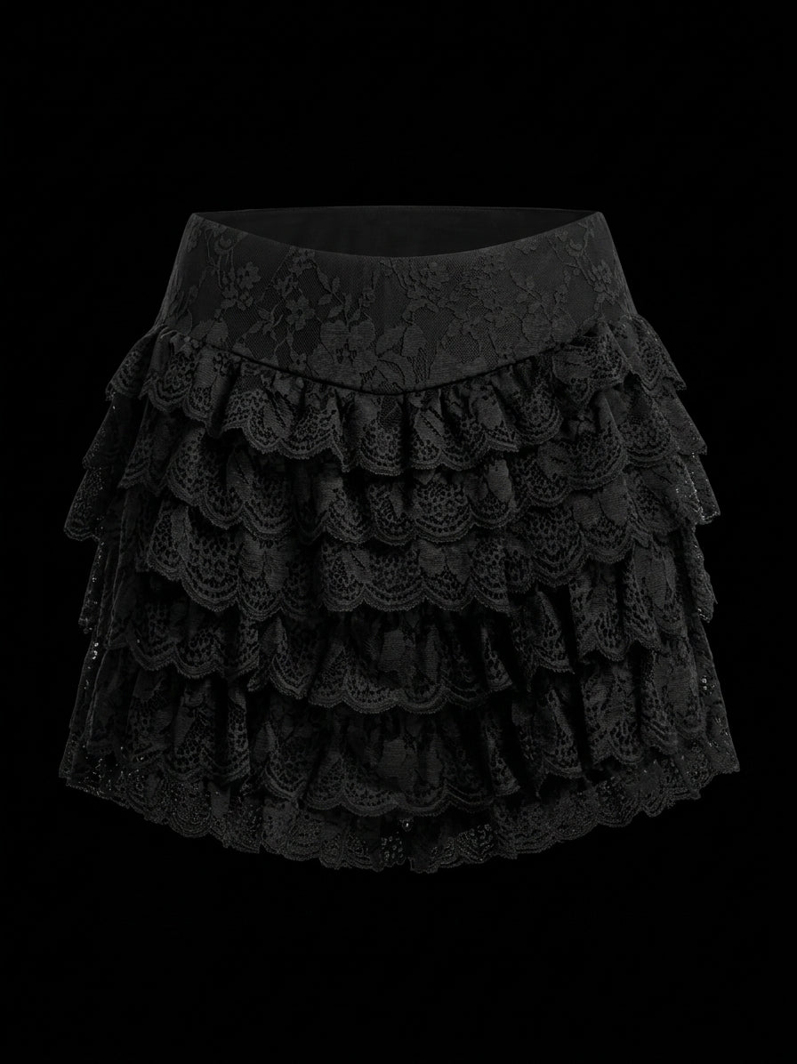 Pantalón · Pantalón Encaje Noir